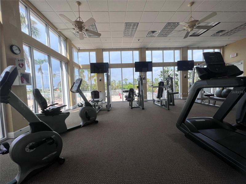 Card Access fitness center