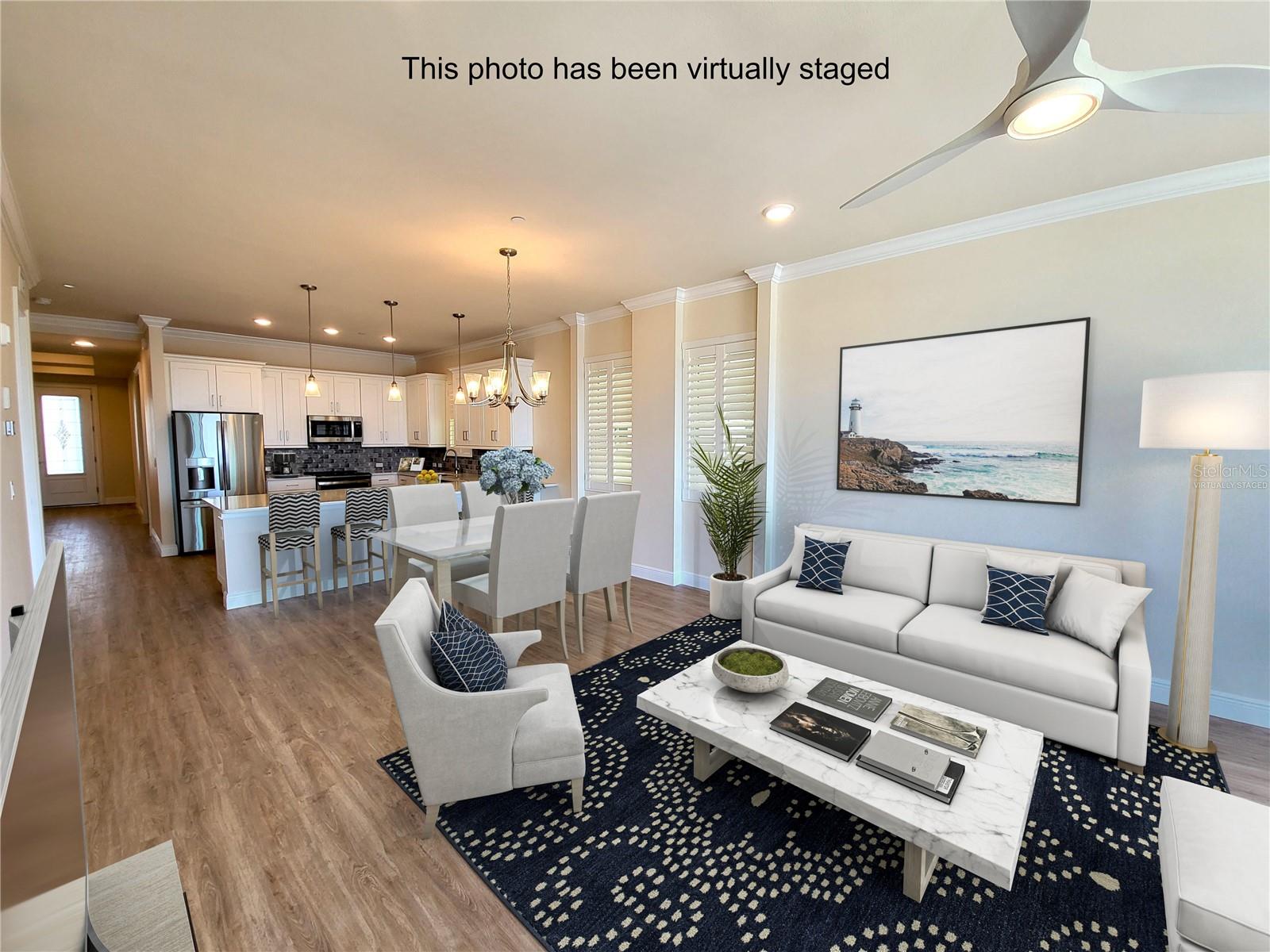 virtually staged