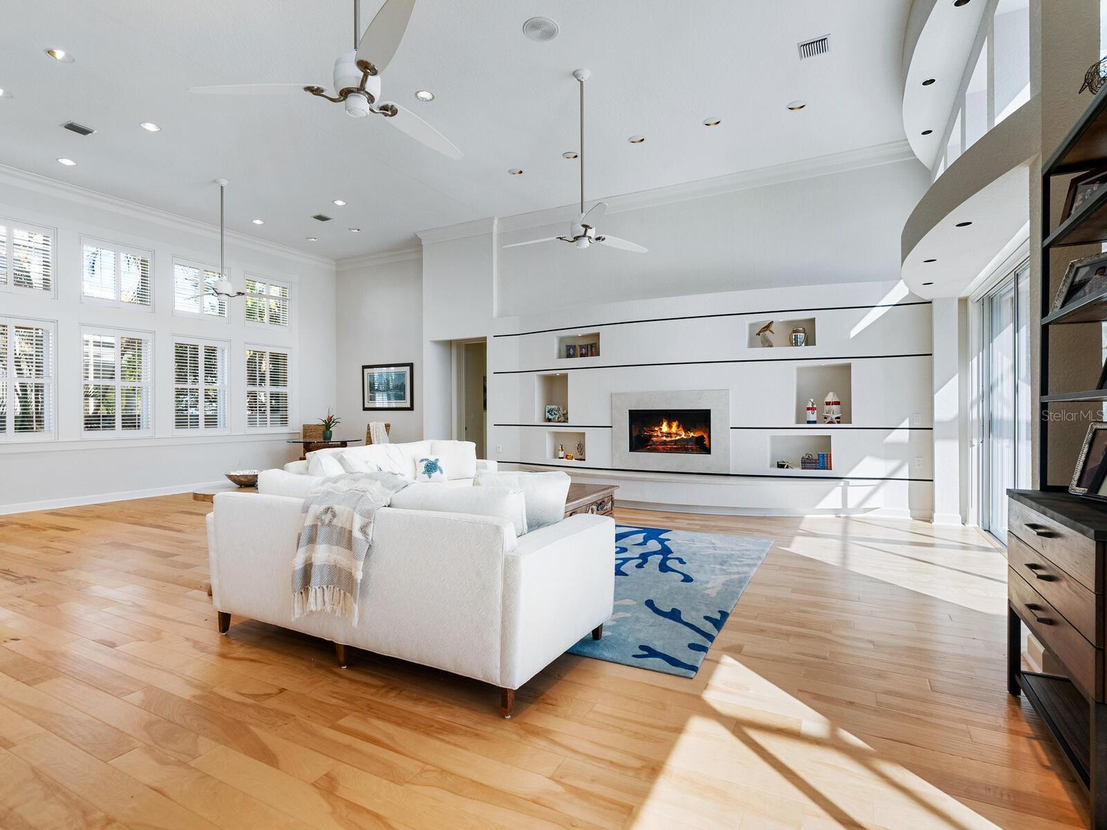 The grandest of the Great rooms with walls of windows