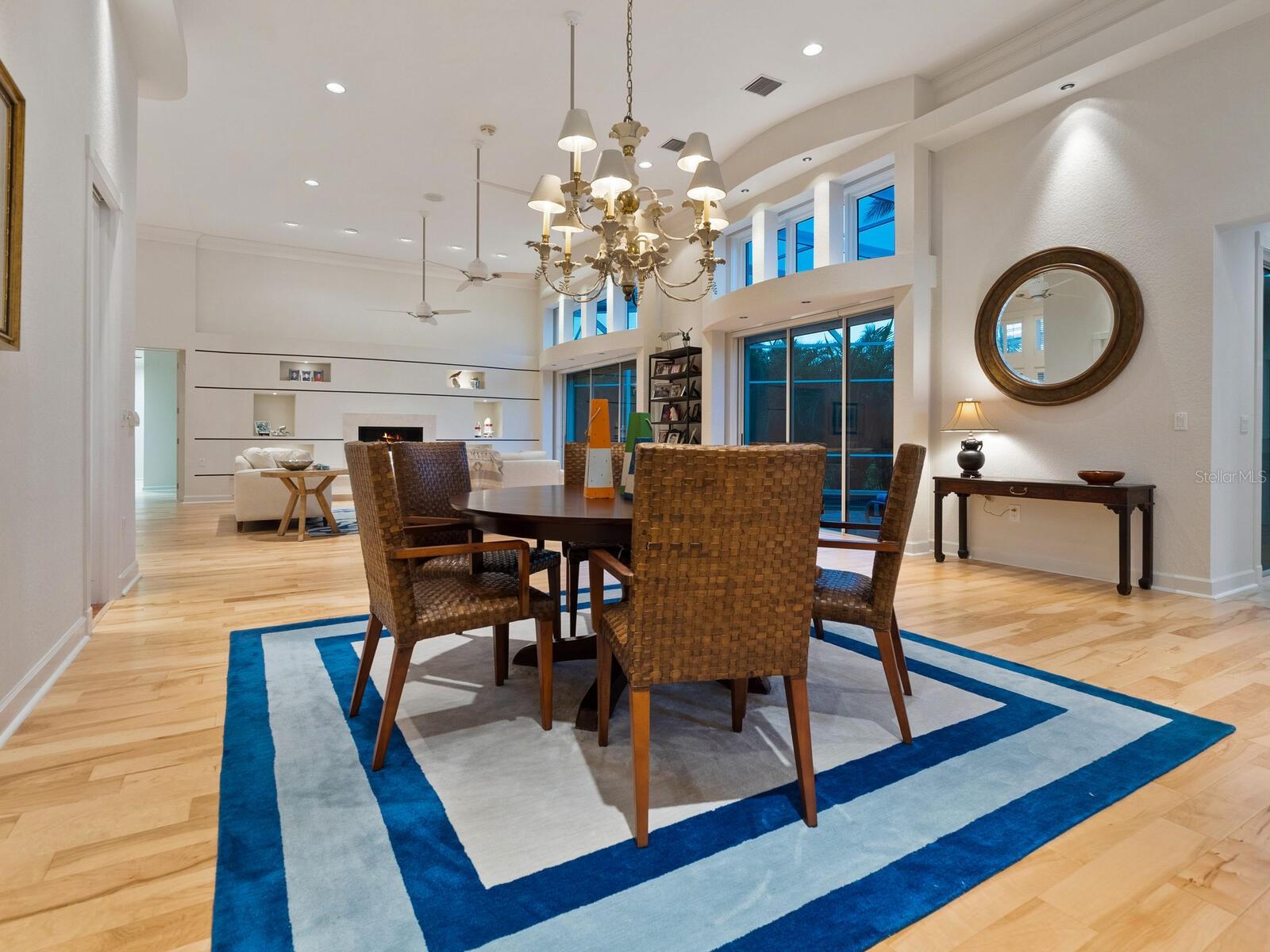 Lovely grand entertaining spaces throughout the home!
