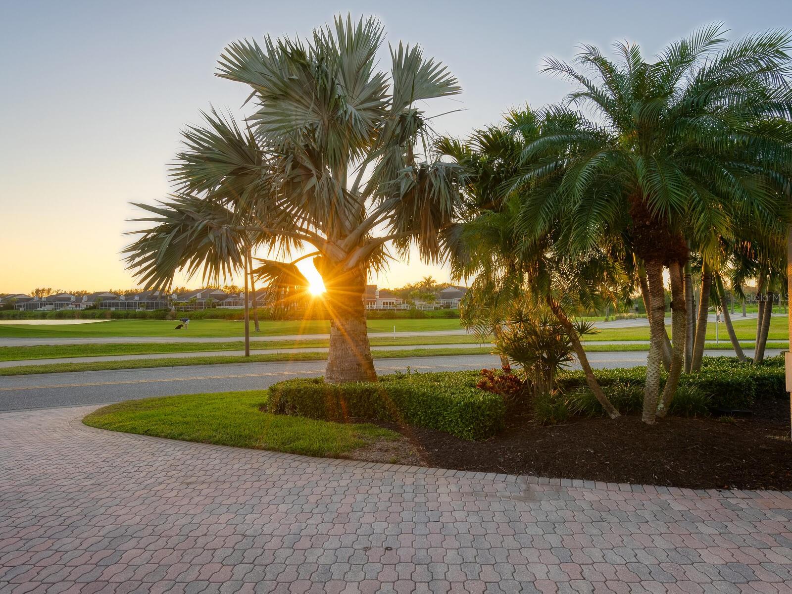 Steps from world class golf here at the resort of Longboat Key Club.