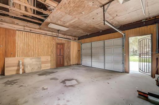 Garage and Storage Rooms