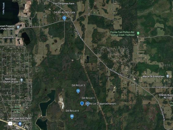 Satellite view of Approximate location