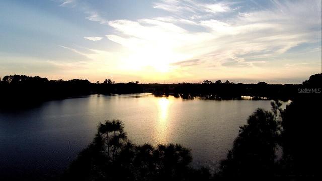 Sunset over Lake Fern