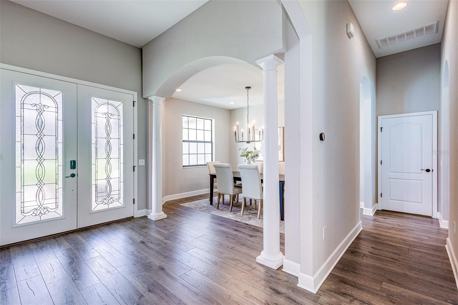 Foyer and Dining Room