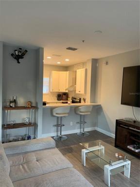 View into Kitchen from Living Room