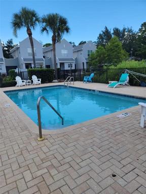 Community Pool with Bathroom Facilities
