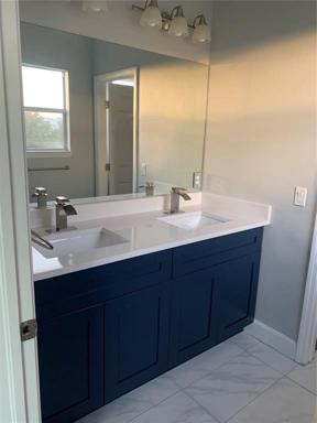Master Bath with Dual Sinks