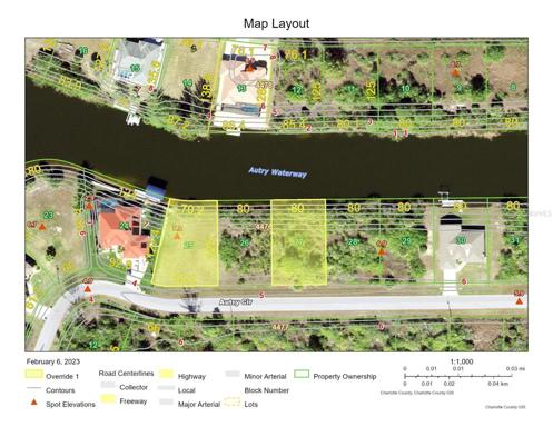 GIS Spot Elevations