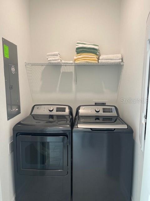 Laundry inside