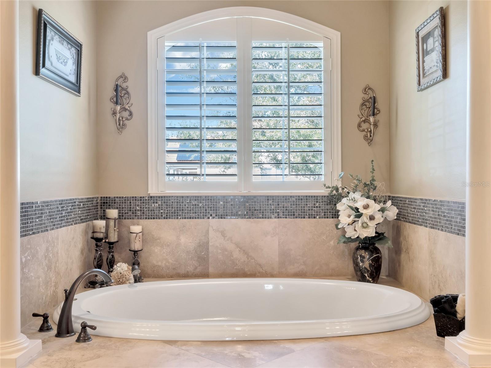 Enjoy a luxurious bath after a long day