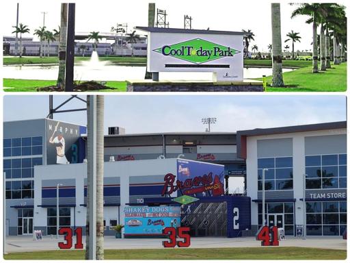 Not far from Braves stadium