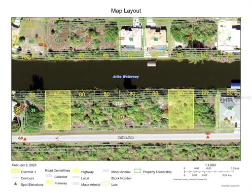 GIS Spot Elevations 