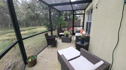 enclosed patio
