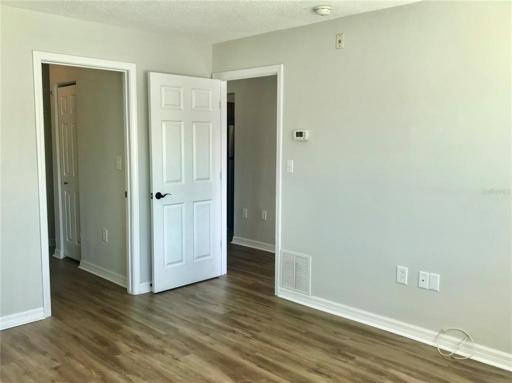 Bedroom with walk in closet and en-suite bath.