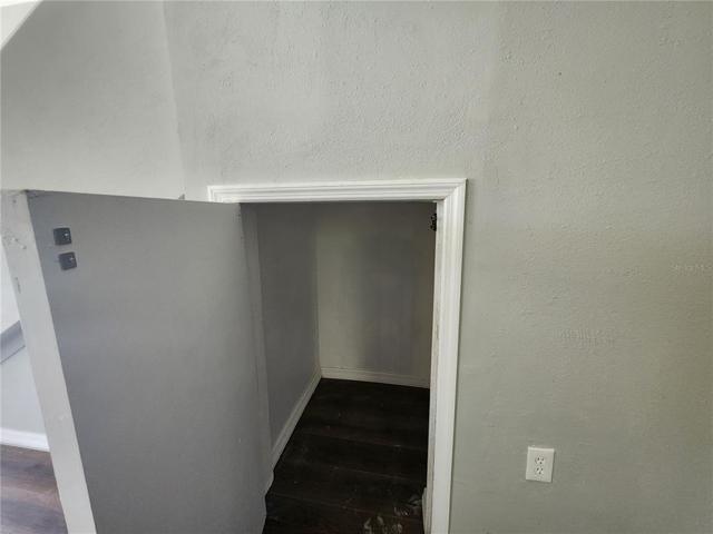 Under the stairs storage