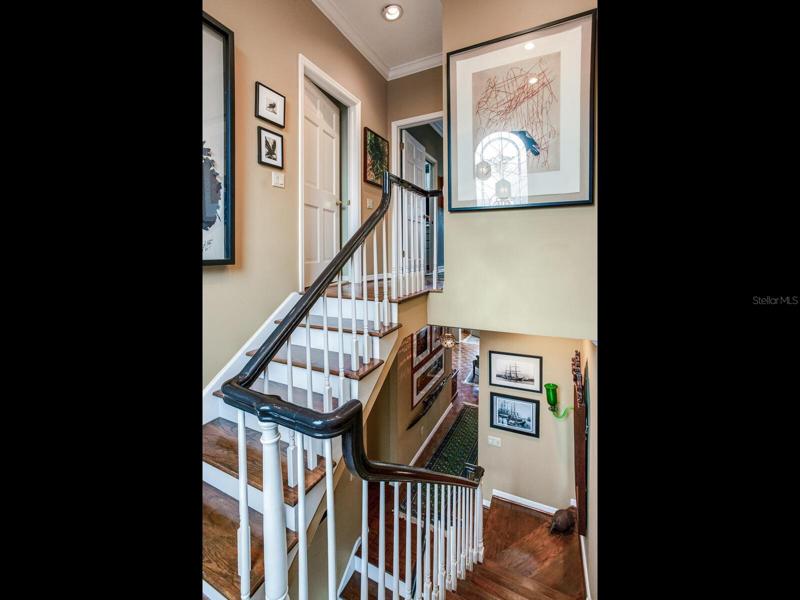 Stairway to 3rd level