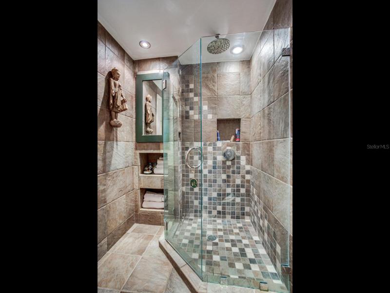 Walk in shower - first level