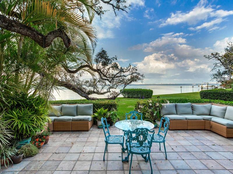 Back patio view