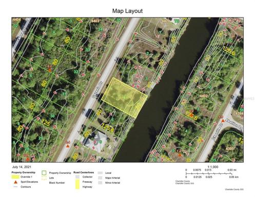 GIS Spot Elevations