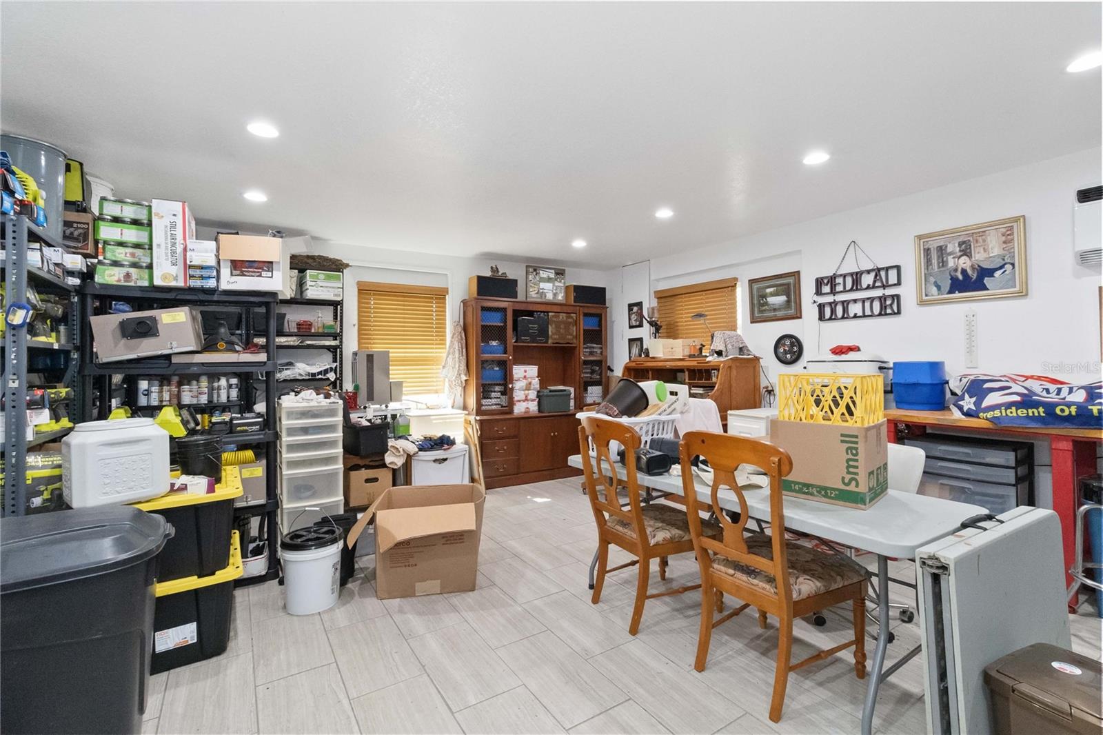 "Man Cave" within 4 car garage