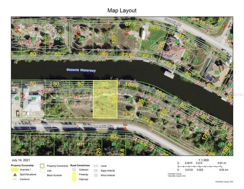 GIS Spot Elevations 