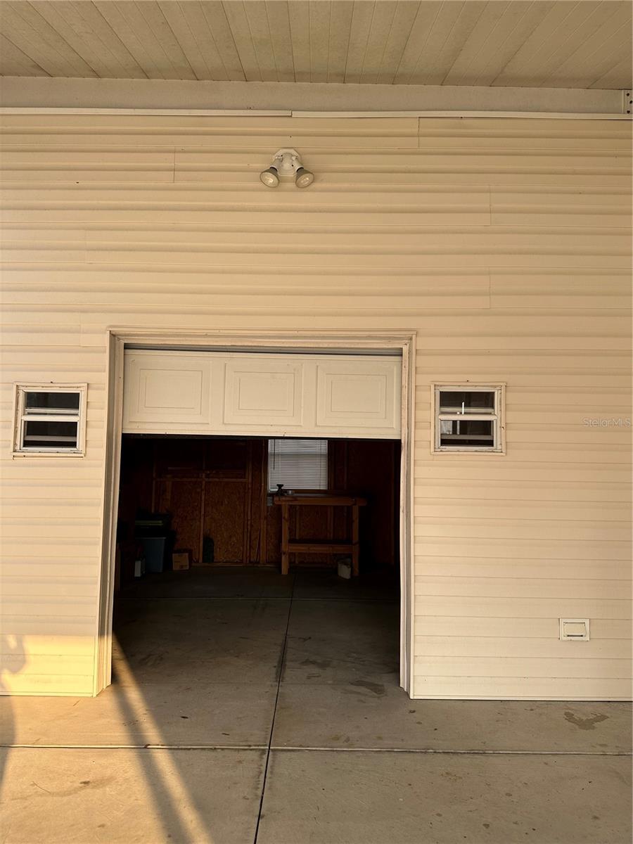 golf cart garage