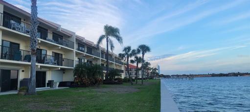 from the seawall by the unit