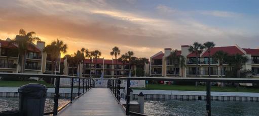 dock facing building 