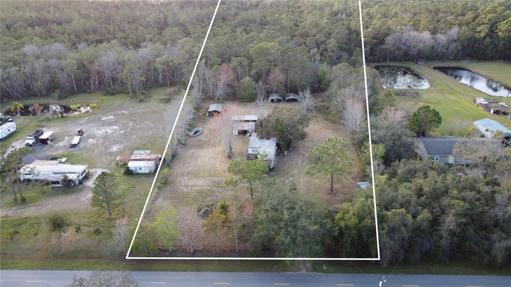 Cleared section of front acreage