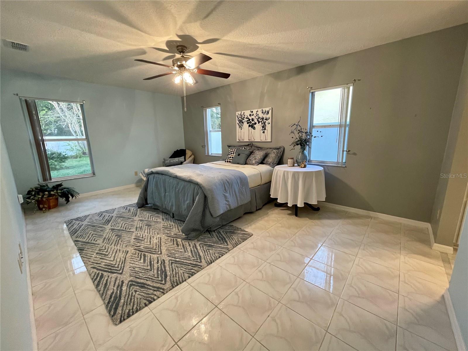 Master bedroom - very spacious!