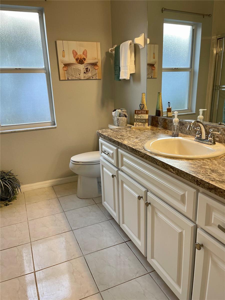Another look, large vanity, great storage