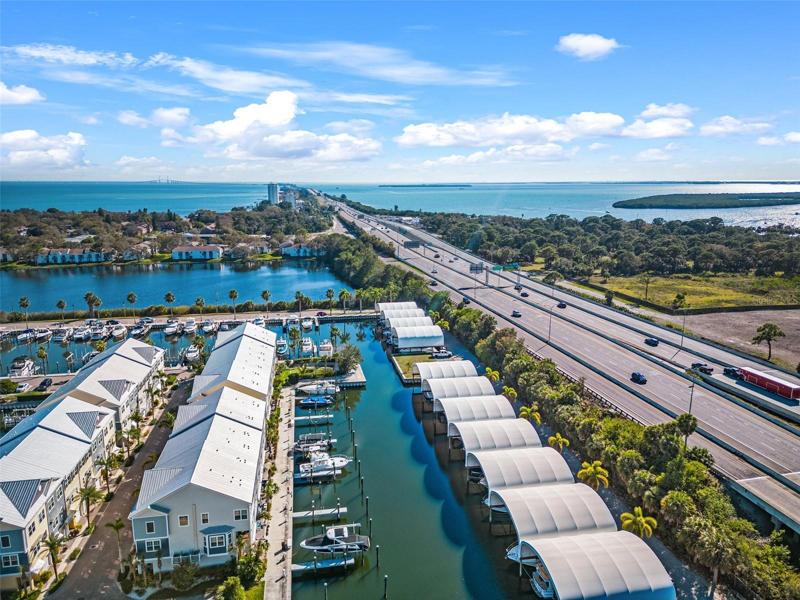 Surrounded by incredible water views.
