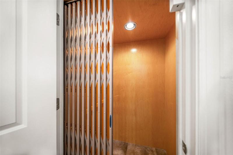 Personal elevator to all 3 stories of the townhome!