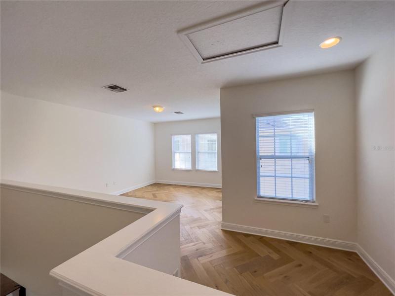 Upstairs loft/bonus room