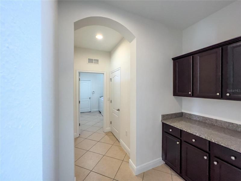 Towards Laundry and garage