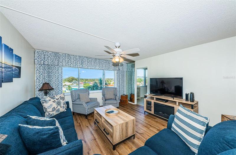 View from living room