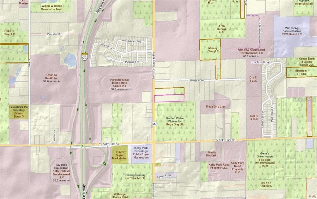 This is the new Kelly Park road interchange area.