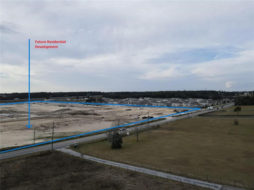 The lot directly across the street is currently under development for single family home community. Right beyond the lots lines is the new Bridle Path Community built by DR Horton
