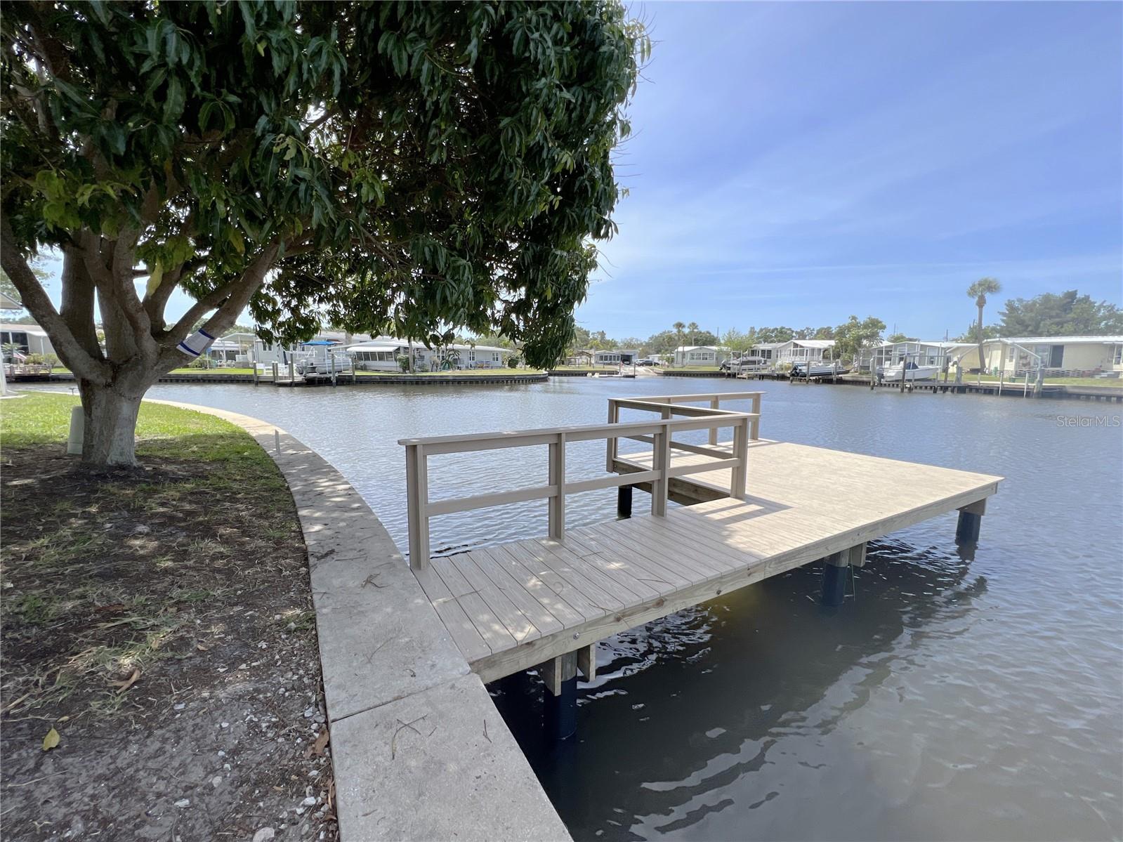 New composite dock