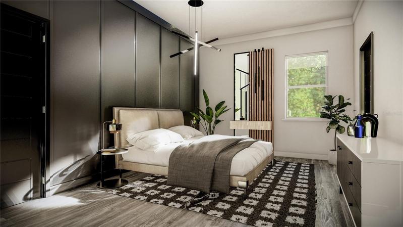 Master bed