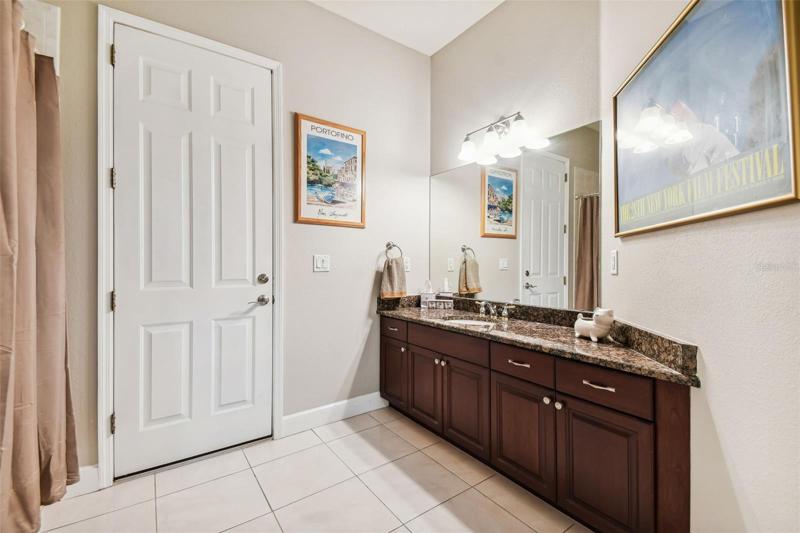 3rd Full Bath-Leads to back patio/yard