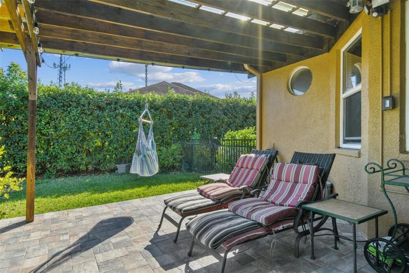 secondary patio-roof cover allows light but blocks UV-