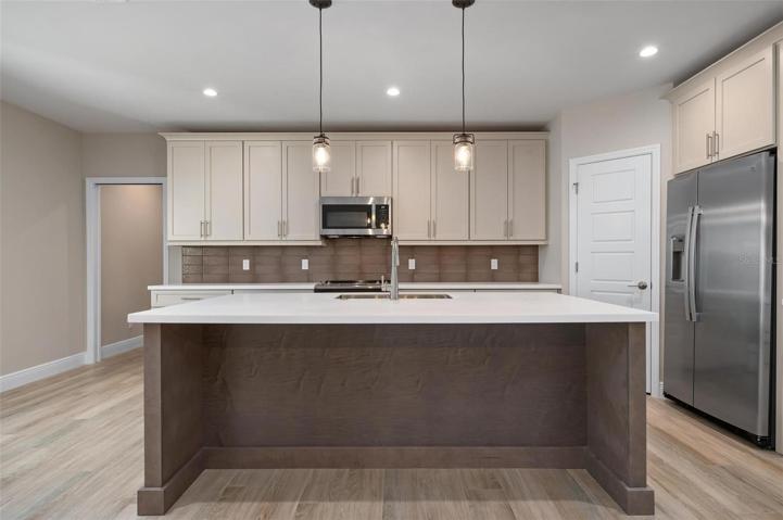 Open Concept Kitchen with Island