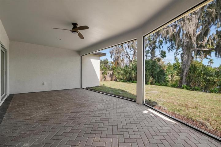 Screened in Patio with Seamless Screens