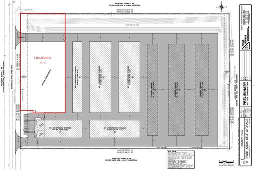 Drawing - parcel in Red.
