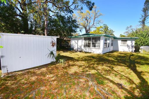 Large Fenced in back yard