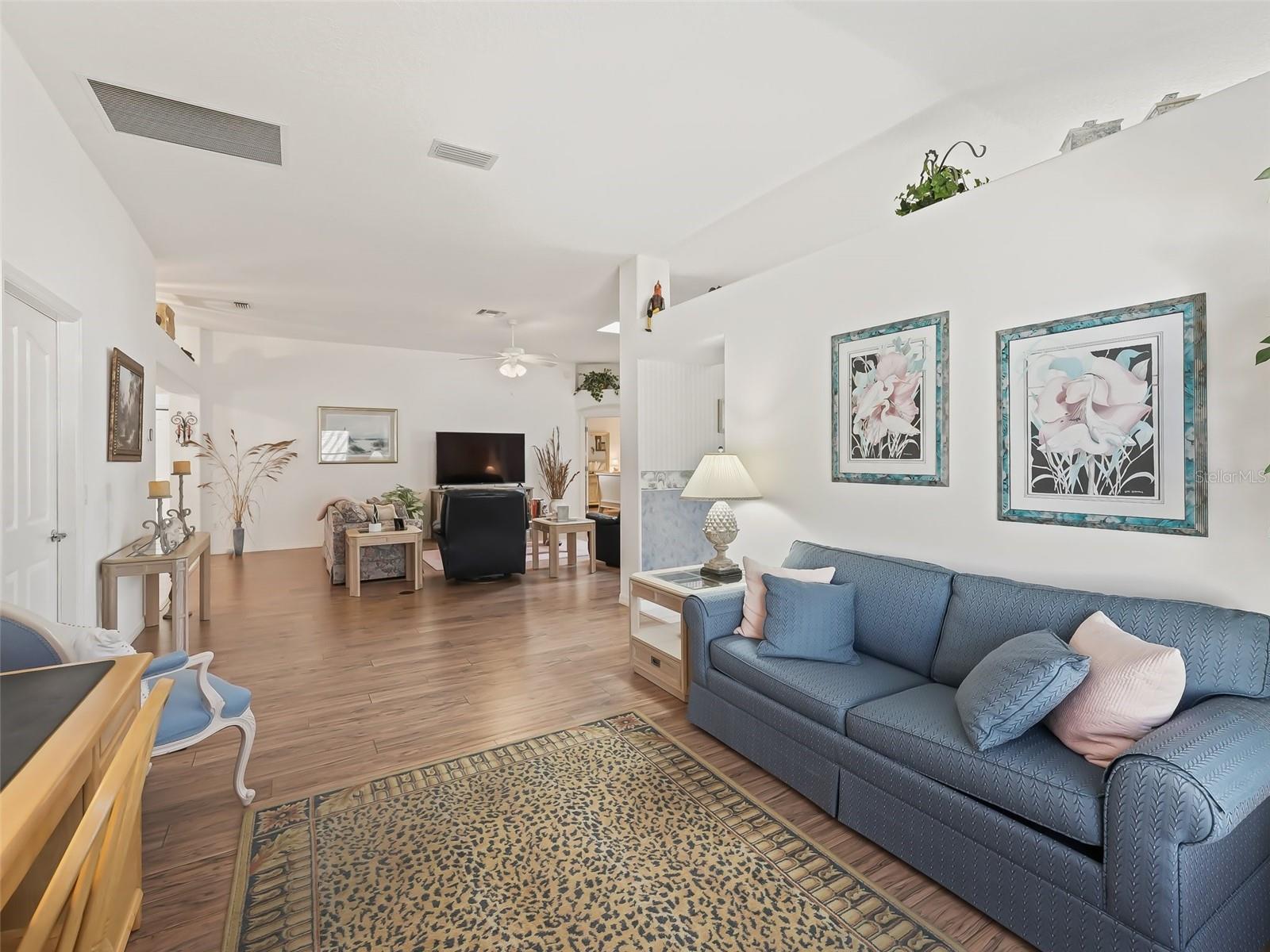 family room, dining room, office