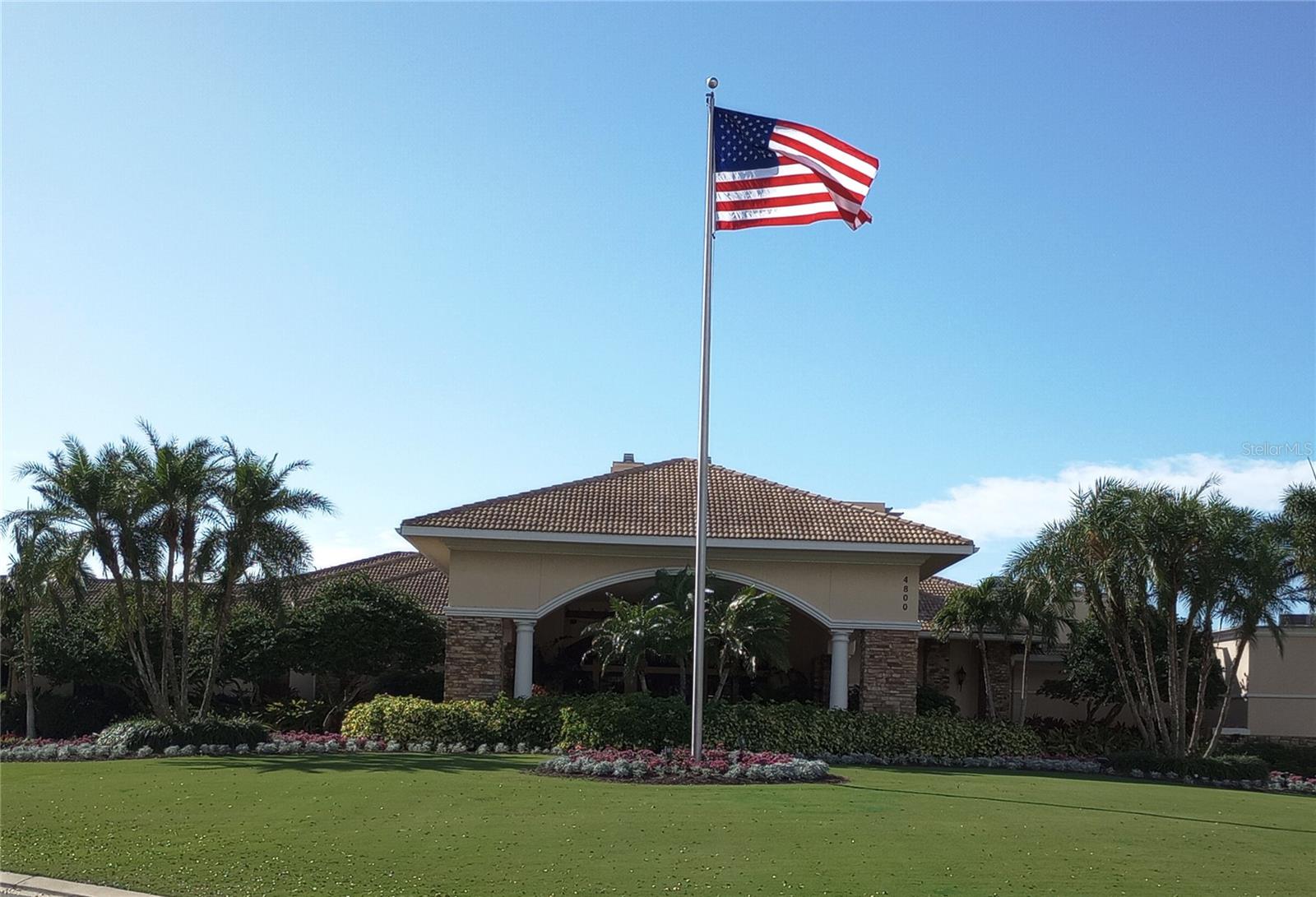Impressive clubhouse