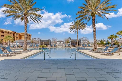 Resort style pool